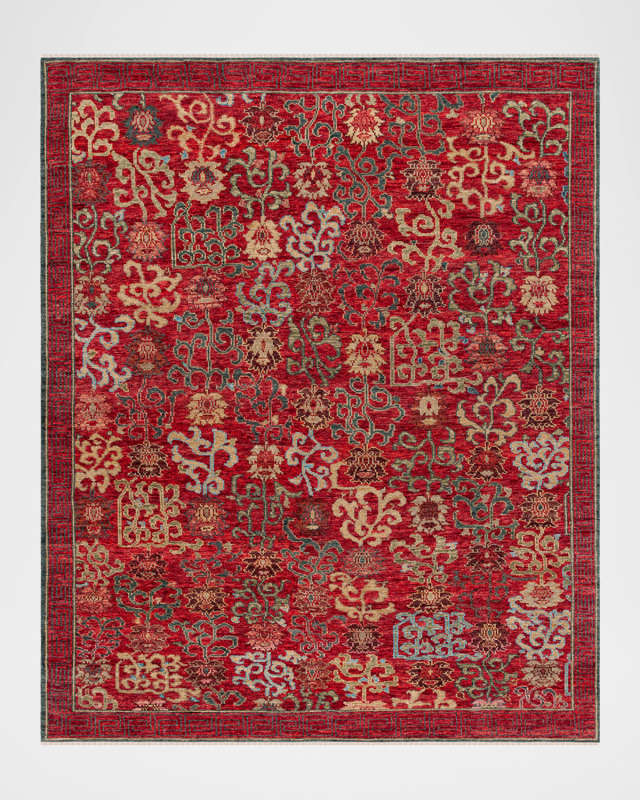 Sultanabad Hand-Knotted Rug, 10' x 14'